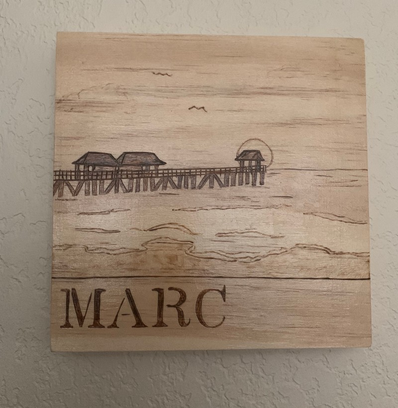 VEP Creations Wood Burning Sample